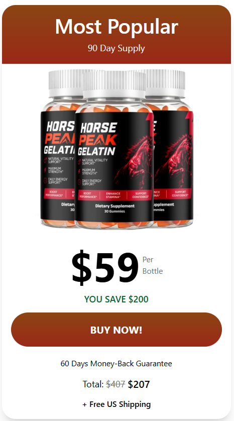 Buy HorsePeak 3 Bottle